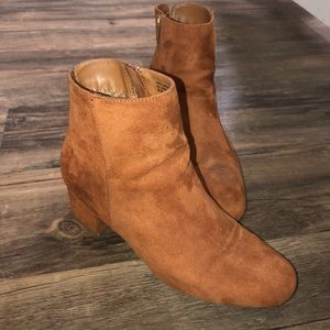 SHEIN Brown Booties